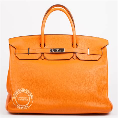 hermes birkin 40cm orange